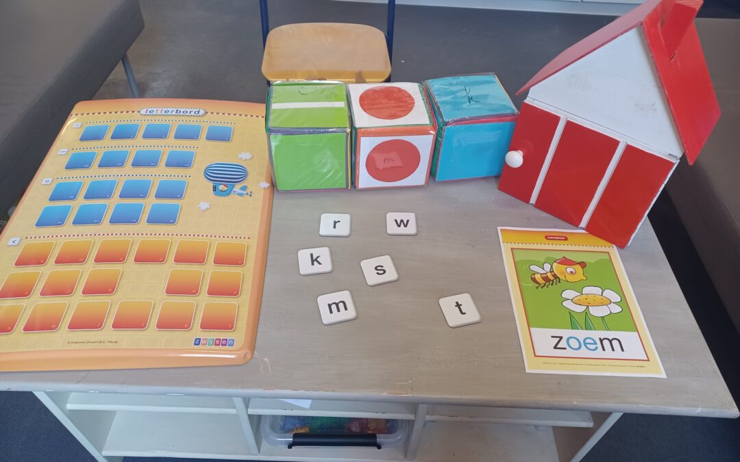 Brugjes in het eerste leerjaar