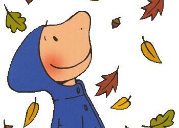 Blaadjes geel en oranje