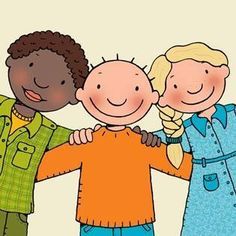 De vrienden in onze klas!