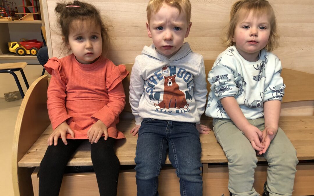 De eerste klasdag van onze nieuwe vriendjes