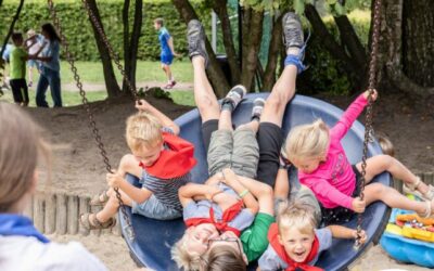 Speelpleinanimatoren op bezoek vandaag!