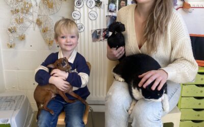 Huisdieren op bezoek!